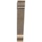 Ekena Millwork Traditional Traditional Smooth Bracket, Douglas Fir, 5 1/2"W x 34"D x 34"H BKT06X34X34TRA01SDF - alternate 3